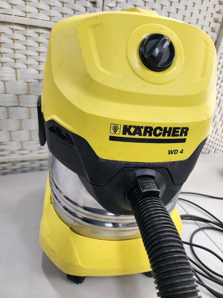 카처 업소용 건습식 청소기 WD4. 이미지