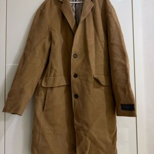 브라운 핸드메이드 코트