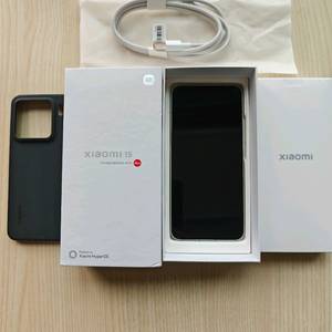[국내정발/A급] 샤오미 15 화이트색상 12G+512G 스마트폰 팝니다.