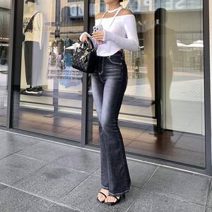 [새상품/매그놀리아] 데님팬츠 먼로퀸부츠컷 청바지