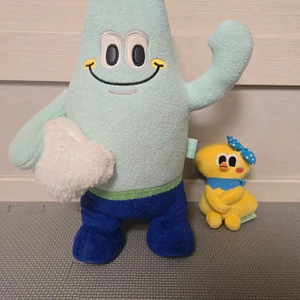 롯데월드타워전망대 인형2개일괄(서울스카이 기념품)