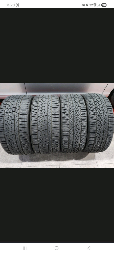 스노우타이어 타이어 4개--4