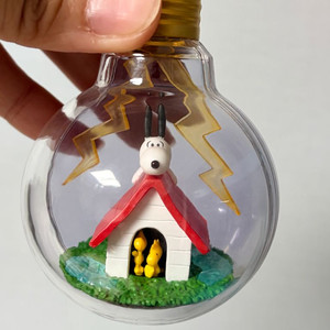 스누피 리멘트 날씨 테라리움 피규어, 라이프보틀 피규어