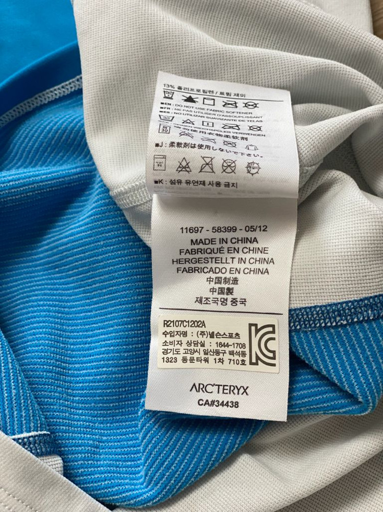 아크테릭스 하프 넥 긴팔티 여성용--4