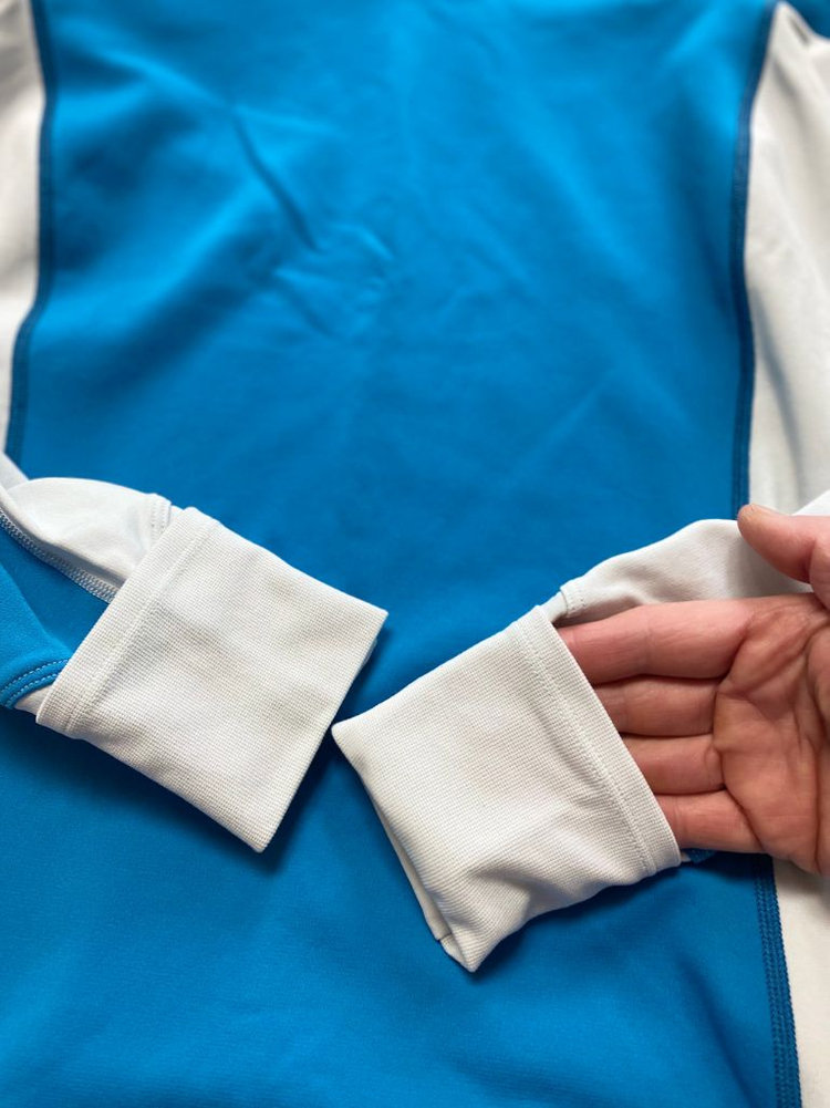 아크테릭스 하프 넥 긴팔티 여성용--5