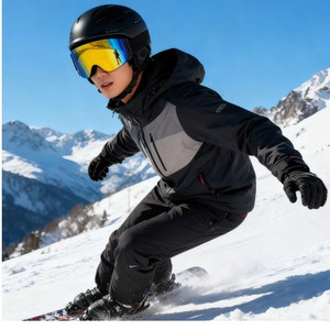 스키고글 김서림방지 겨울보드 방풍 스노우 선글라스 안경 조절벨트 스포츠고글 남녀공용 레드색상