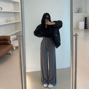 밴딩 와이드 팬츠 새제품