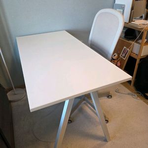 이케아 TROTTEN(트로텐) 책상 + FLINTAN(플린탄) 의자 세트 이미지