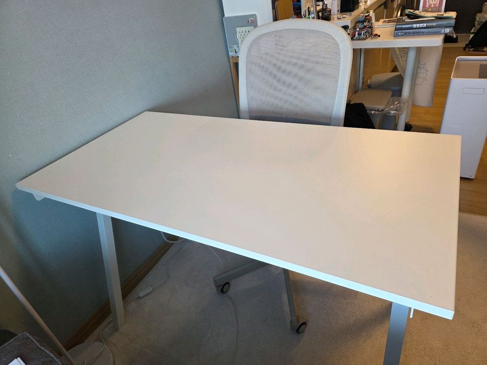 이케아 TROTTEN(트로텐) 책상 + FLINTAN(플린탄) 의자 세트 이미지