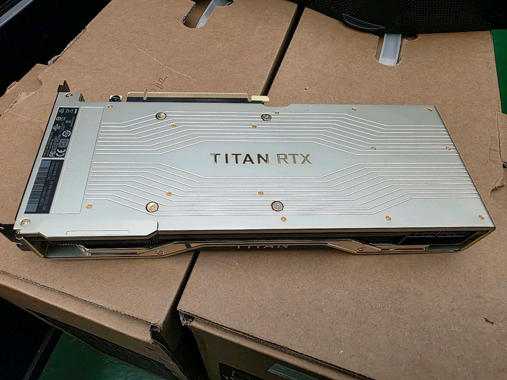 엔비디아 TITAN RTX 24GB 그래픽 카드--2