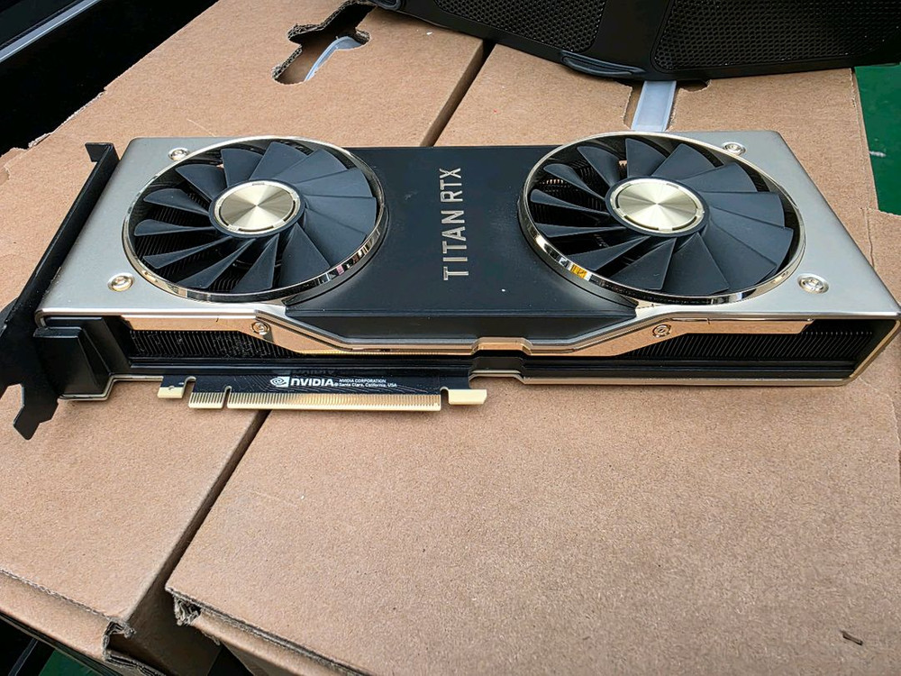 엔비디아 TITAN RTX 24GB 그래픽 카드--4