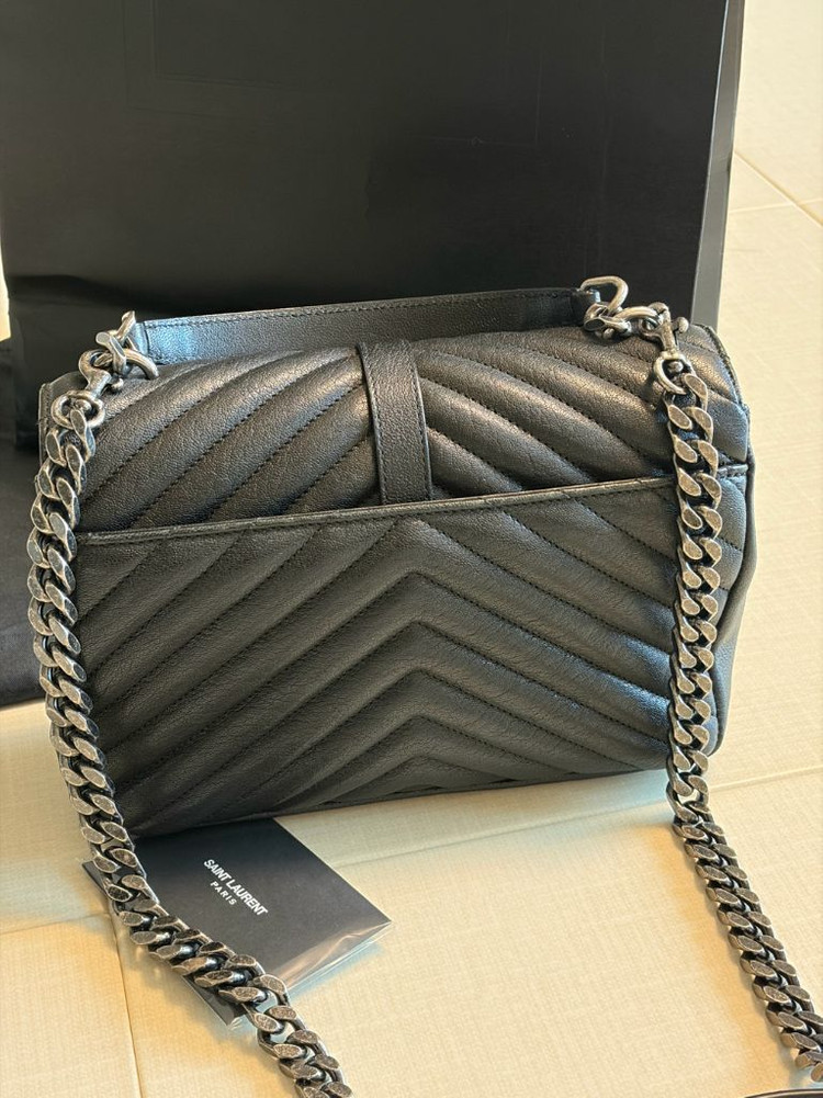 입생로랑 컬리지 은장 블랙색상--1