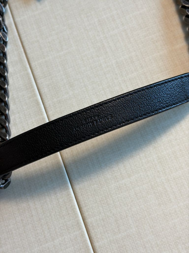 입생로랑 컬리지 은장 블랙색상--4