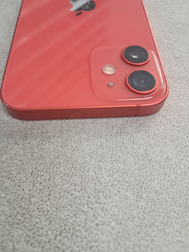 아이폰12미니 레드 128기가 배터리성능77%중고폰 공기계 최저가 알뜰폰 서브폰--3