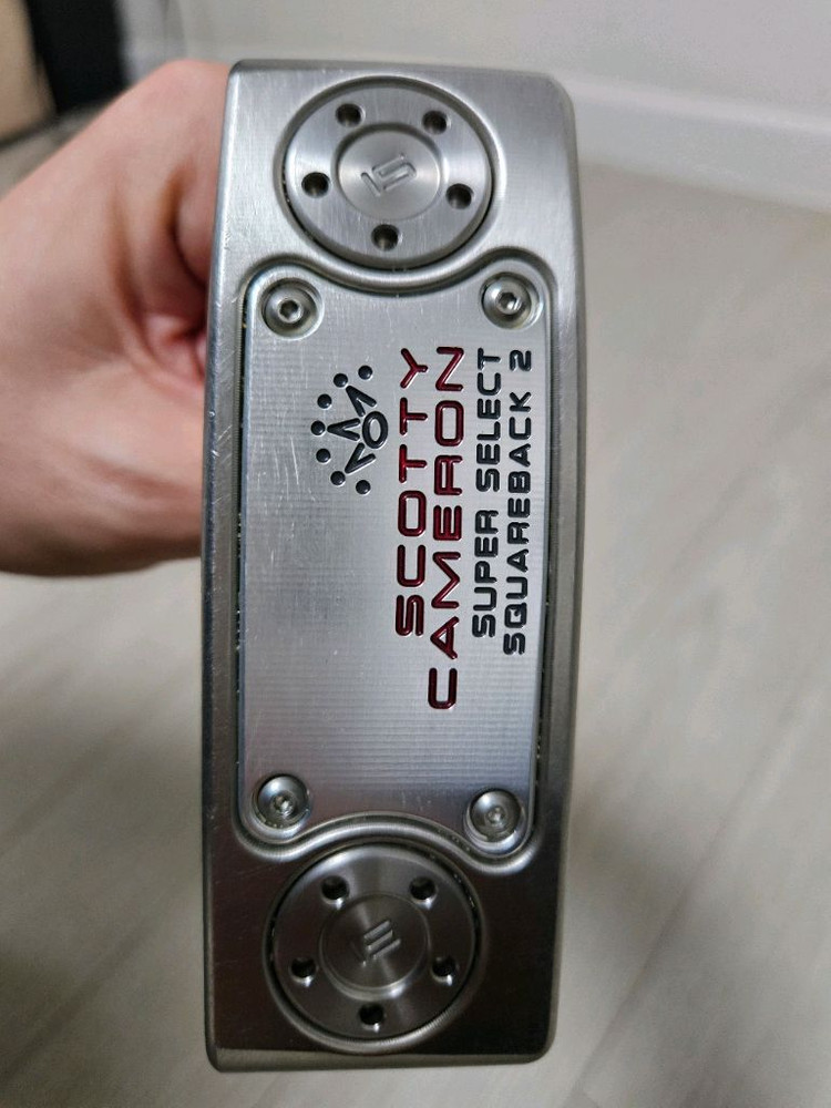 스카티카메론 슈퍼셀렉트 스퀘어백2 퍼터 34인치 아쿠쉬정품 이미지