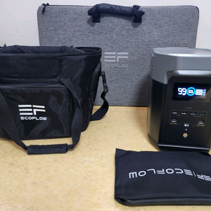 에코플로우 델타2 파워뱅크 + 160W 태양광 패널 + 가방 세트 판매