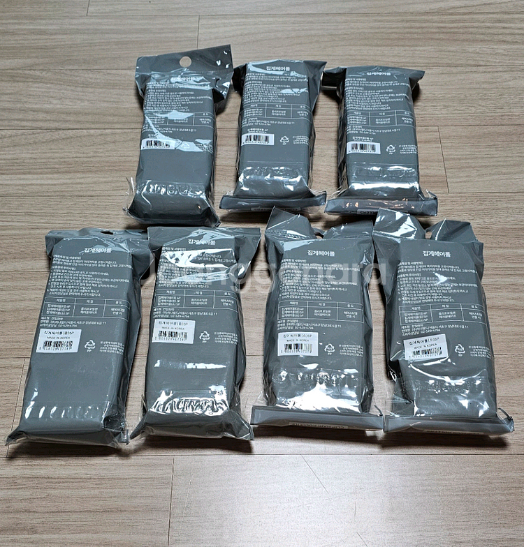 (새상품) 집게 헤어롤 / 구르프 / 찍찍이 롤 / 대 / 중 / 소--1