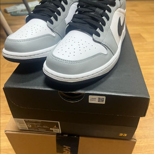 조던1 라이트 스모키 그레이270