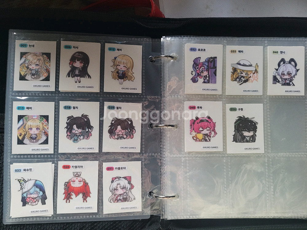 명조띠부씰 명조 포토카드 2차 신상--1