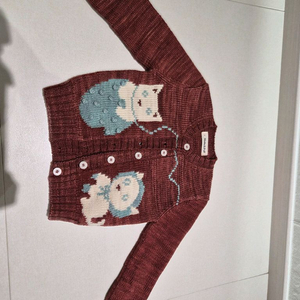 미샤앤퍼프 고양이 가디건4y &Kitten Collar