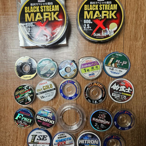 찌낚시 원줄 목줄 불용품