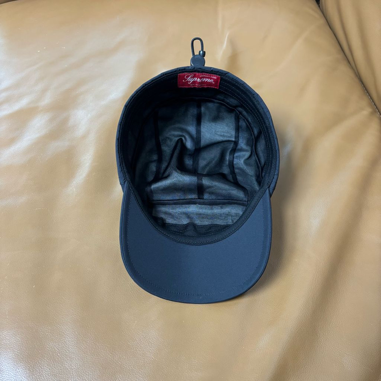 슈프림 캠프캡 모자 박스로고 22FW 고어텍스 블랙--6