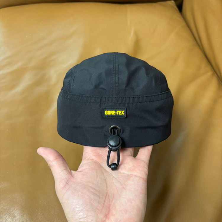 슈프림 캠프캡 모자 박스로고 22FW 고어텍스 블랙--8