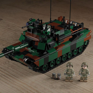 브릭매니아 M1A2 에이브람스 전차 나토 3색