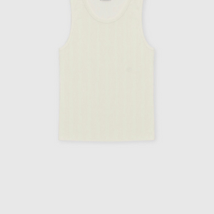 타일레 립 슬리브리스 민소매 아이보리