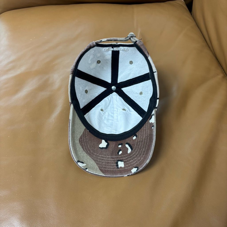 슈프림 S로고 6패널 볼캡 모자 데저트 카모--5