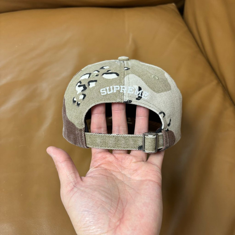 슈프림 S로고 6패널 볼캡 모자 데저트 카모--6