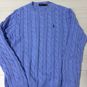 폴로 랄프로렌 케이블 니트 긴팔 M
