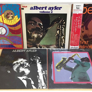 LP ; albert ayler 재즈 엘피 음반 5장 jazz, free jazz 이미지