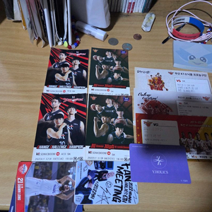 수원kt소닉붐 지류티켓들(부산kt포함)