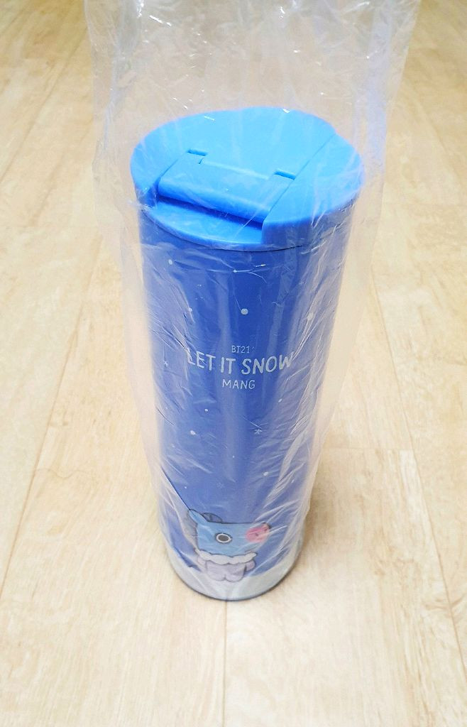 라인 프렌즈 ( BT21 , 460 ml ) 망 보온병 판매 합니다 ! 이미지