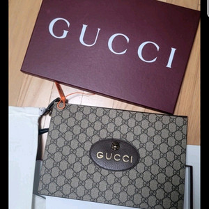 구찌 GG 남성 클러치 진품 미사용품