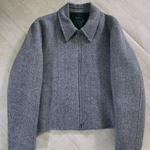 마마가리 핸드메이드 헤링본 크롭 자켓 48 이미지