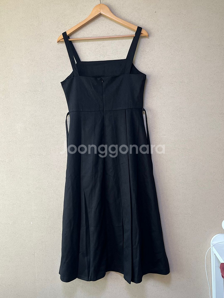 버튼 뷔스티에 롱 원피스--2