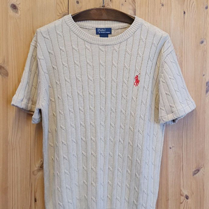 66.폴로 꽈배기 반팔니트