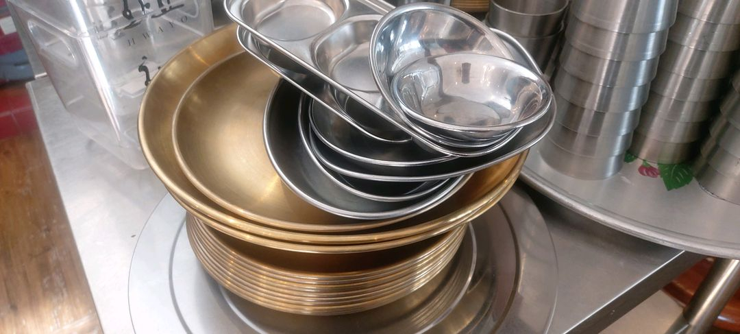 식당집기 스테인리스 그릇 컵--1