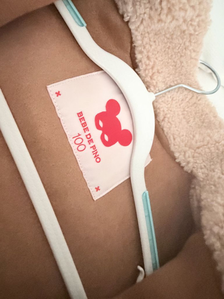 베베드피노 무스탕 보넷 외투 롤오버 100사이즈 일괄 팔아요 이미지