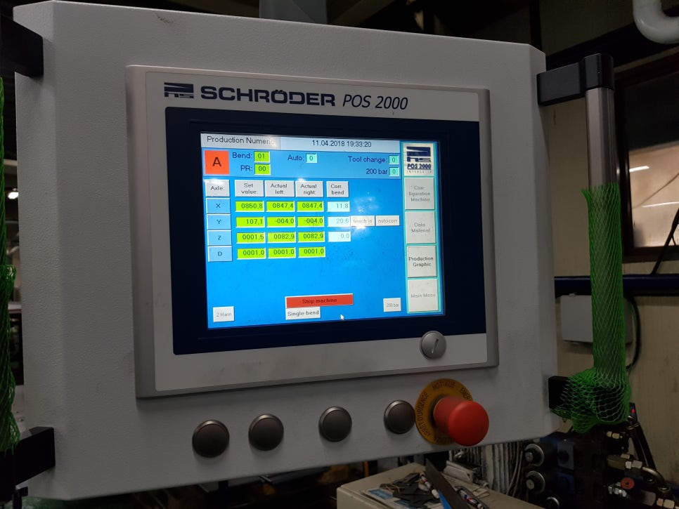 자동 판금 밴딩기 (가격 협의 가능) 이미지