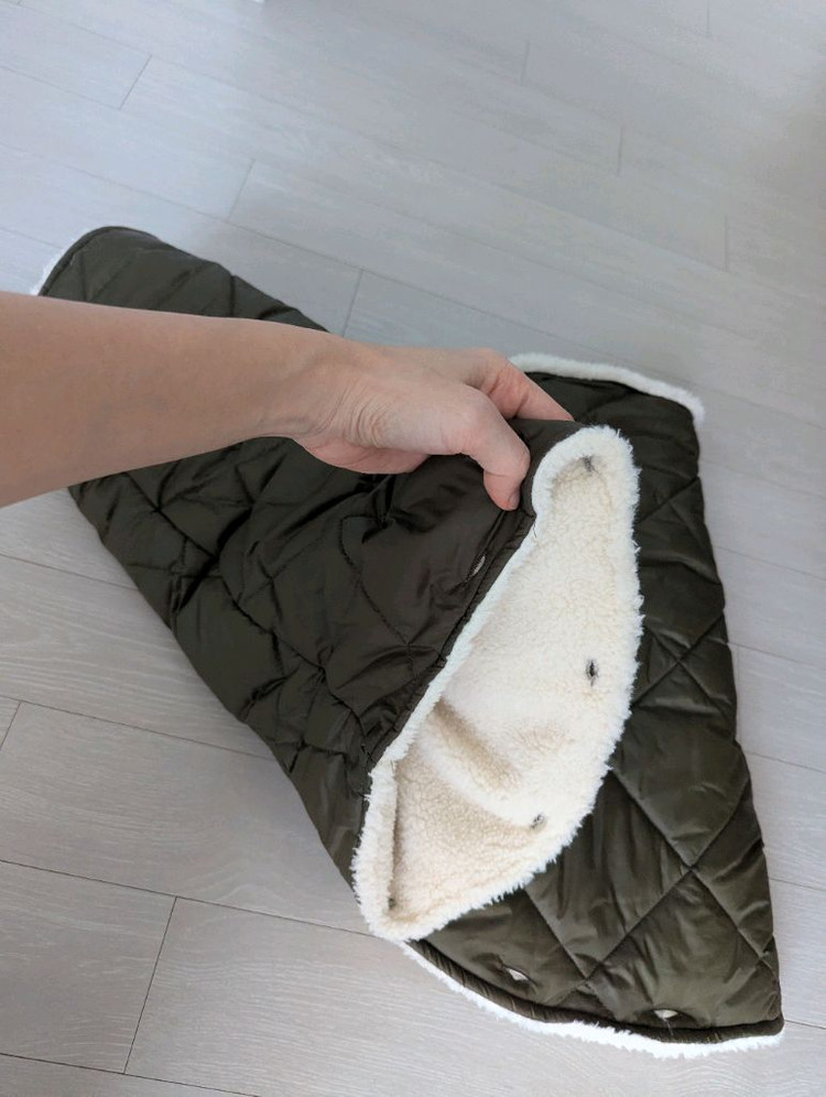 드멜 홍메리 demell 점퍼, 베스트 투웨이로 입는 플리스 새상품--2