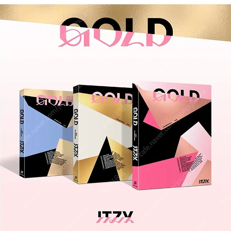 있지 ITZY 골드 미개봉 앨범 GOLD 스탠다드 버전 이미지