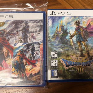 PS5 드래곤퀘스트 1&2(미개봉) 드래곤퀘스트 3 (개봉). 택포