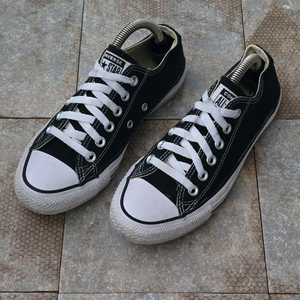 (235)컨버스 체커보드 올스타 로우 검흰 스니커즈 운동화