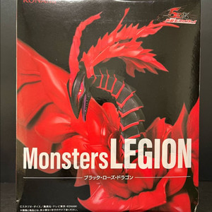 미개봉 코나미 유희왕 블랙로즈드래곤 피규어