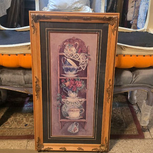 앤틱 그림 액자