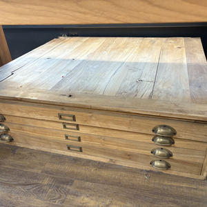 알론맨션 빈티지 원목 서랍장