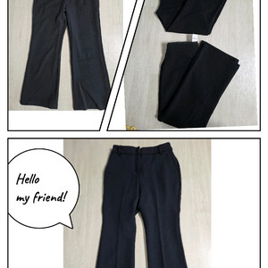 브랜드 여성 기모 부츠컷팬츠 3벌 일괄 (66) 새상품